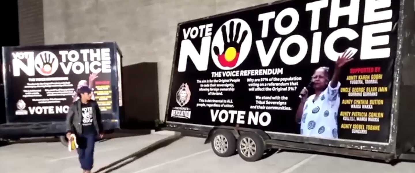 Our 'Vote No' to The Voice Mobile Billboard reveal